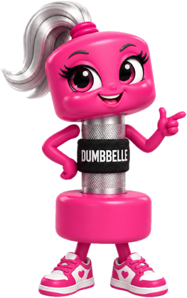 Dumbbelle cheering you on
